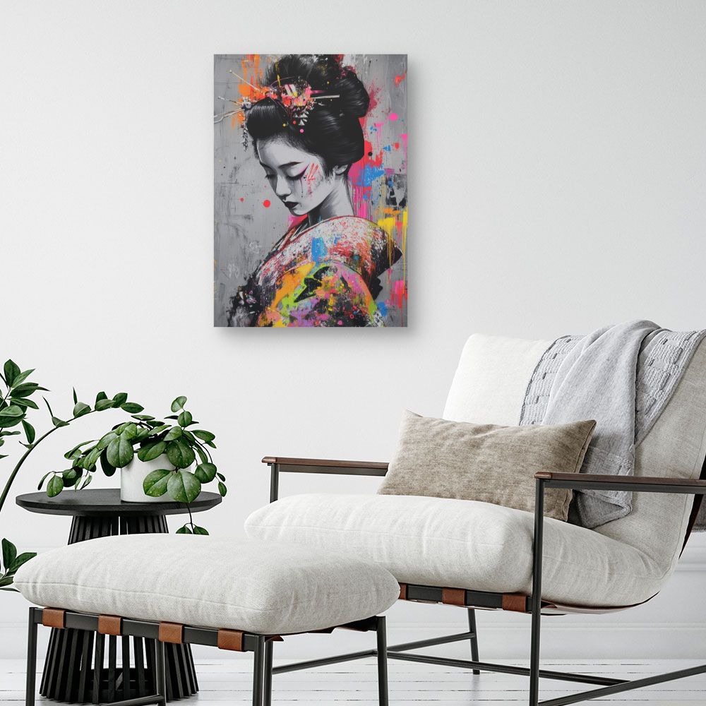 Tableau Éclat artistique vibrant