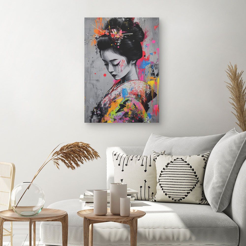 Tableau Éclat artistique vibrant