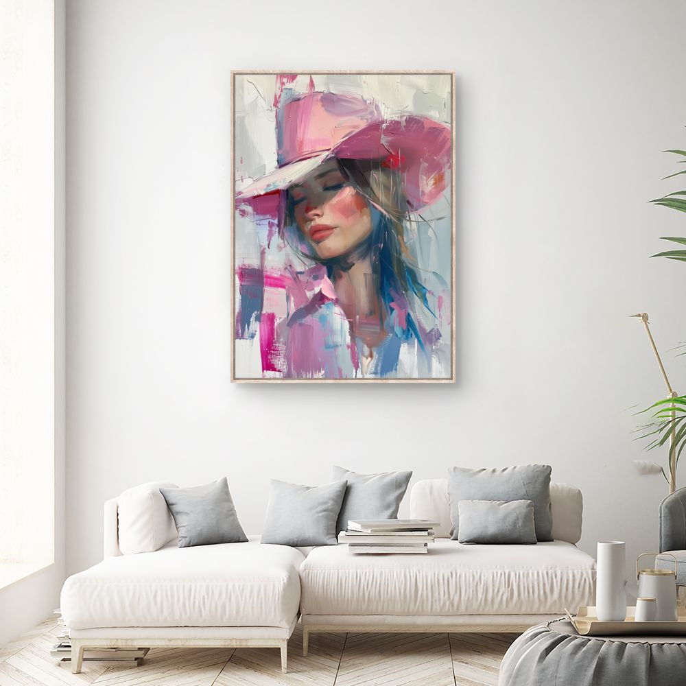 Tableau Portrait rêveur