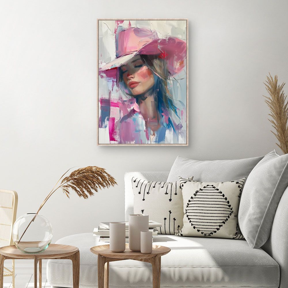 Tableau Portrait rêveur