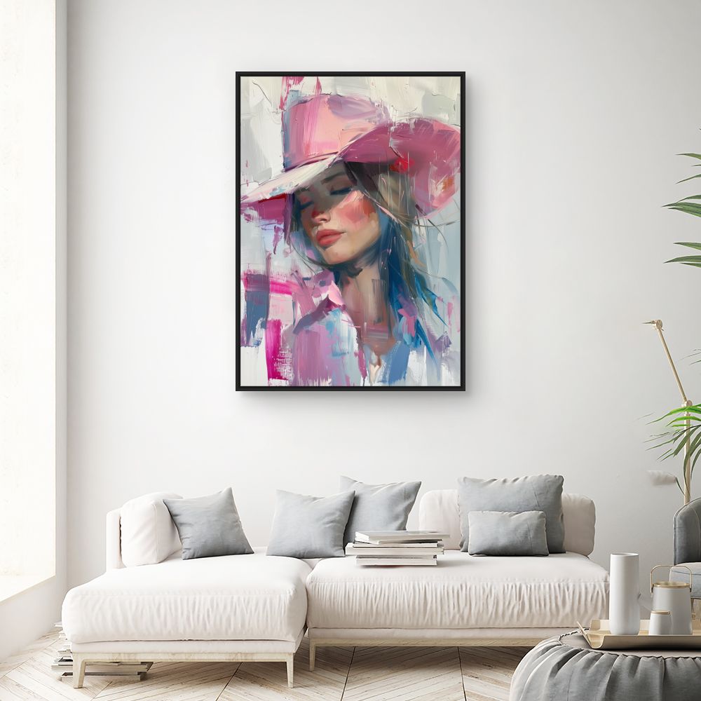 Tableau Portrait rêveur