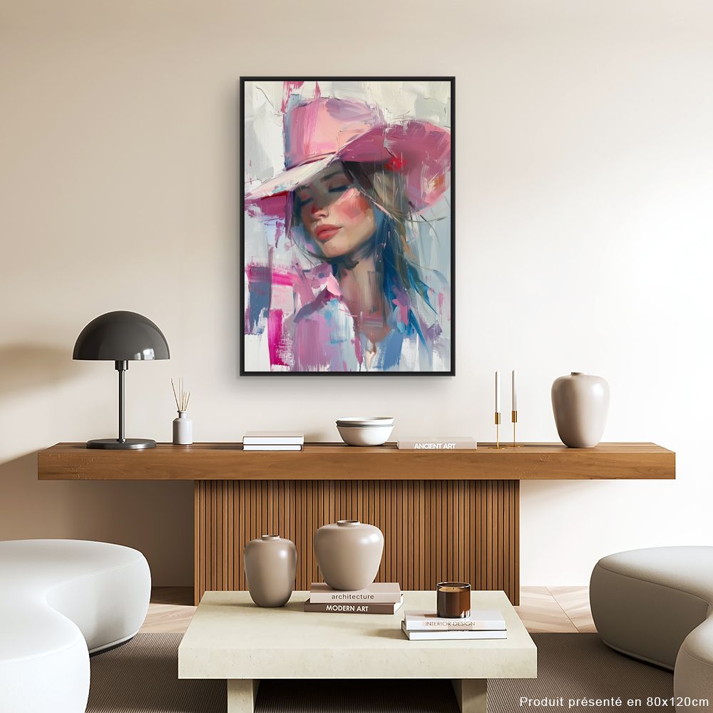 Tableau Portrait rêveur