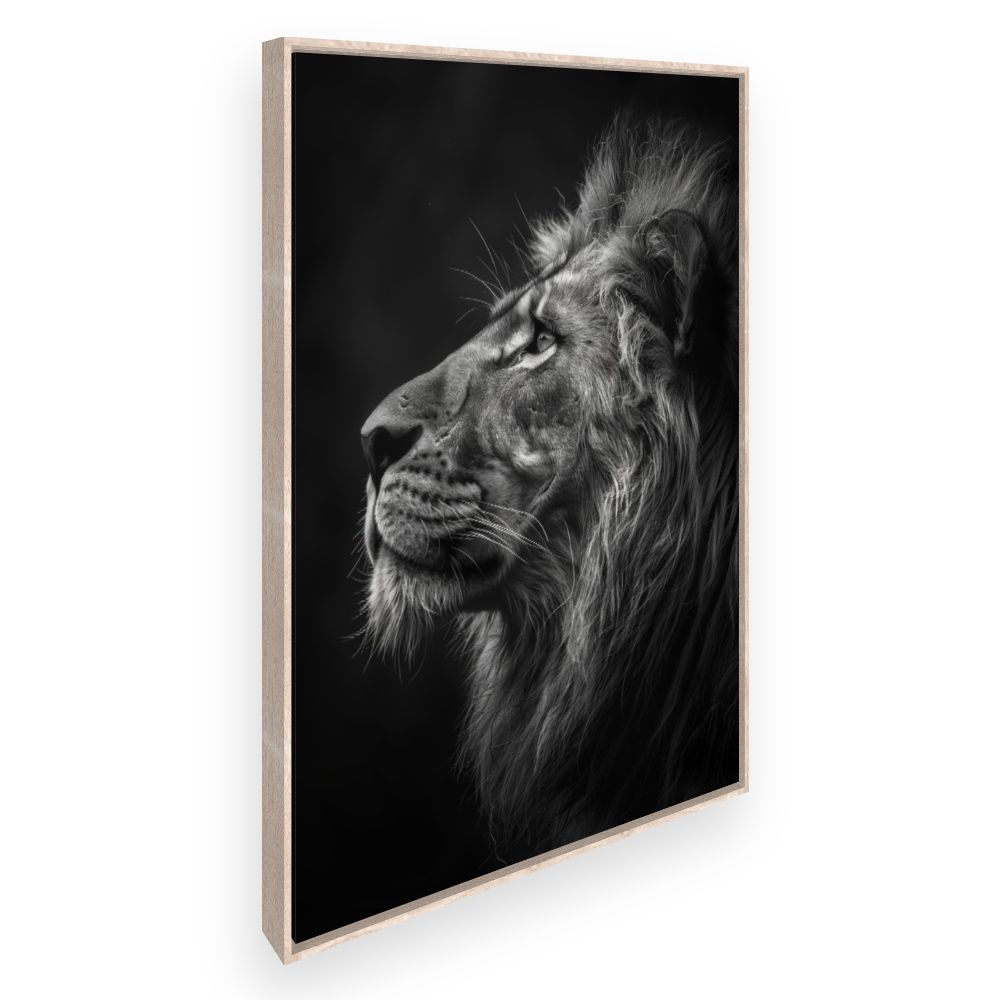 Toile Lion majestueux