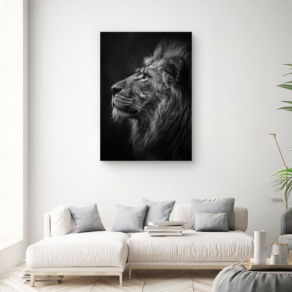 Tableau Lion majestueux