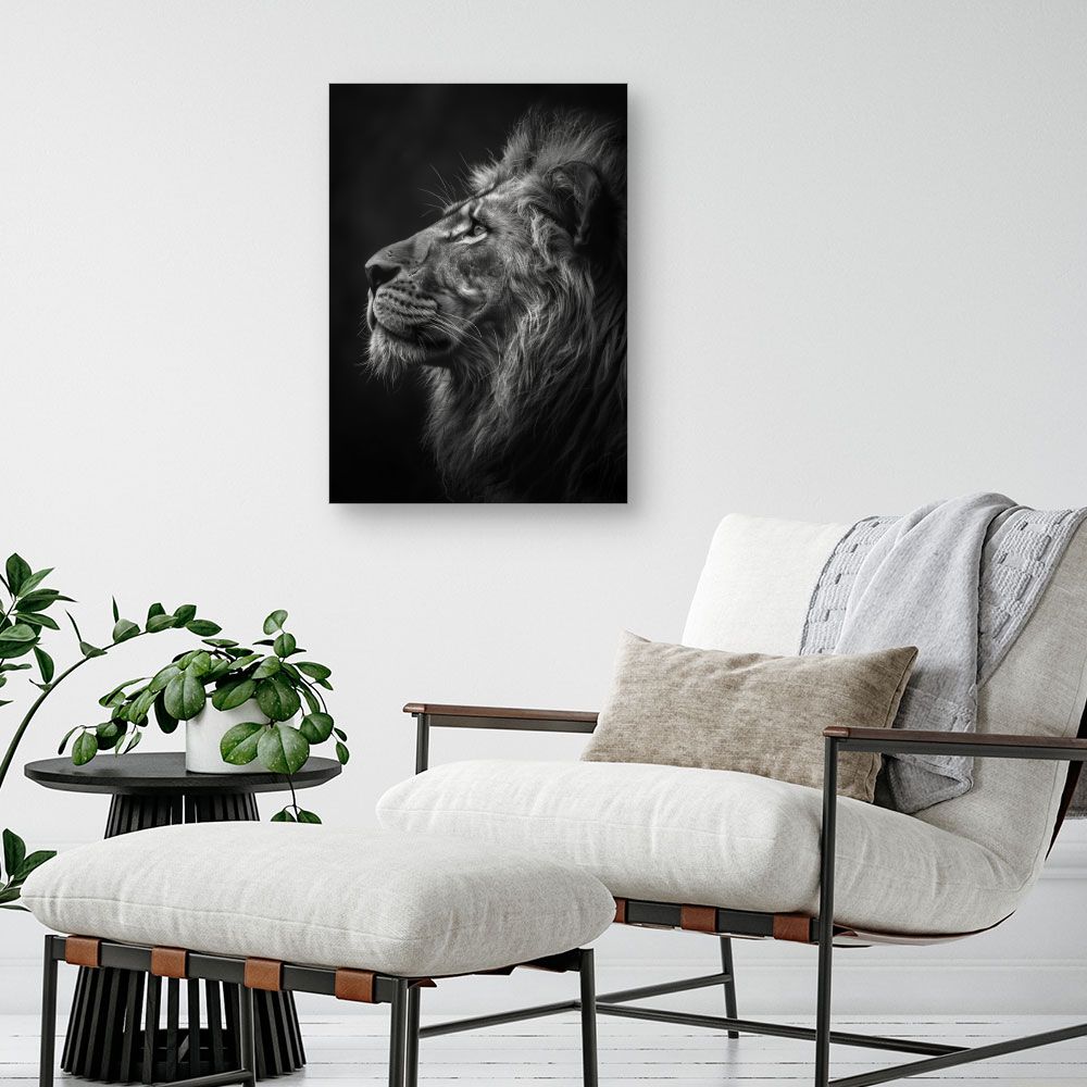 Tableau Lion majestueux