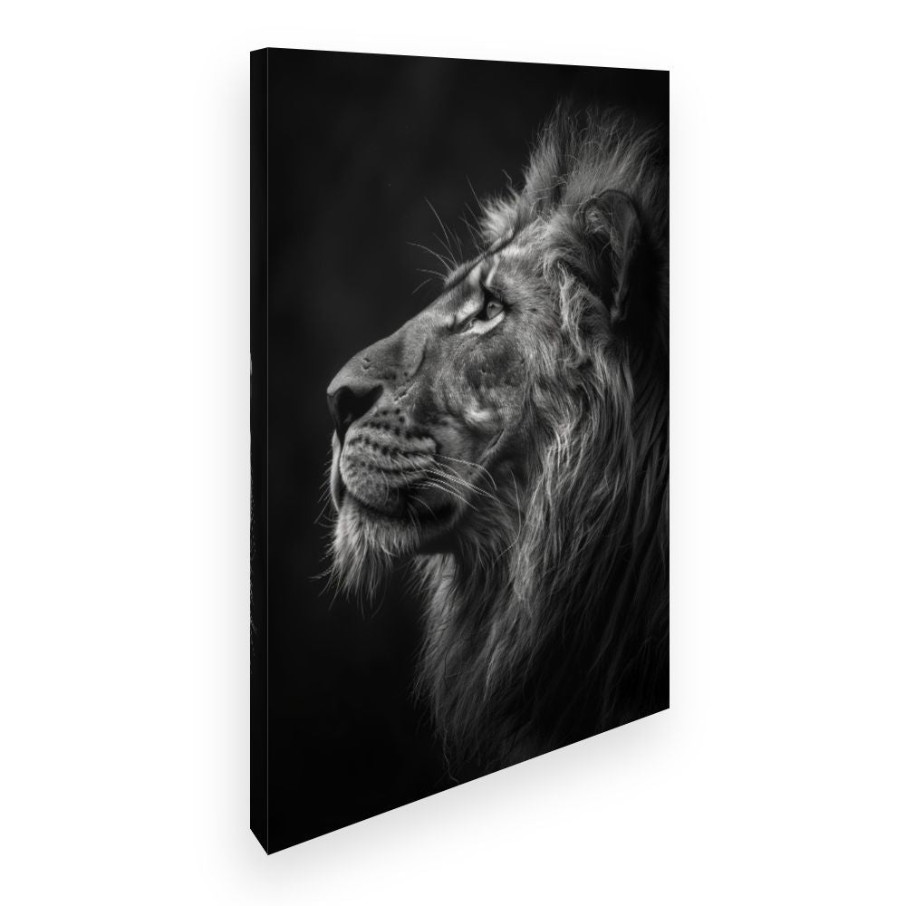 Toile Lion majestueux