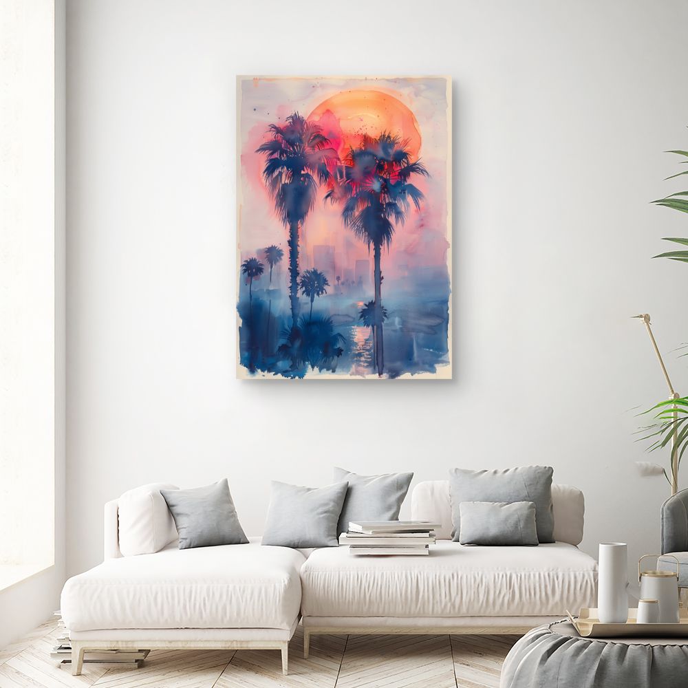 Tableau Coucher de soleil