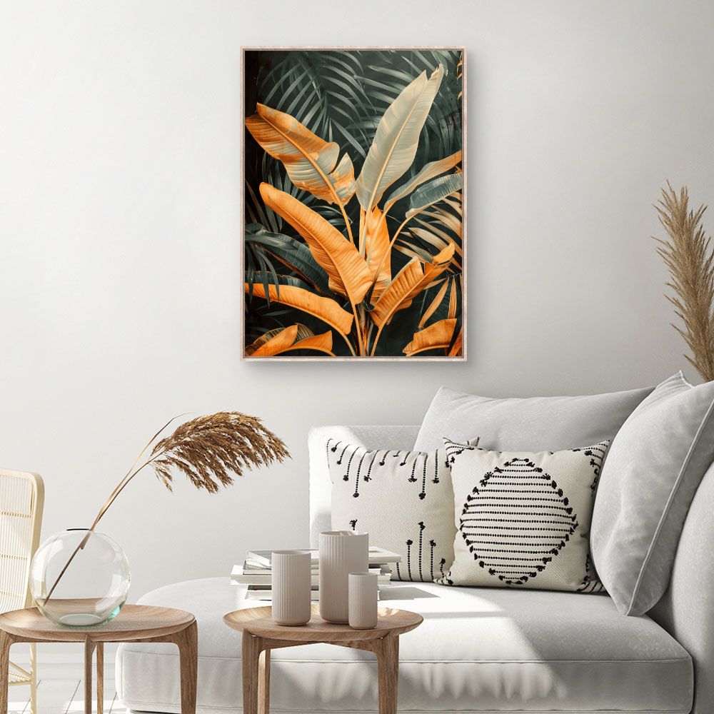 Tableau Feuillage vibrant