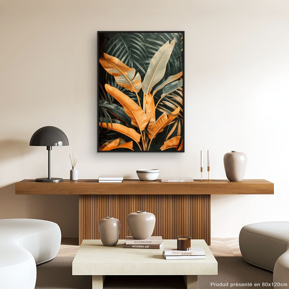 Tableau Feuillage vibrant
