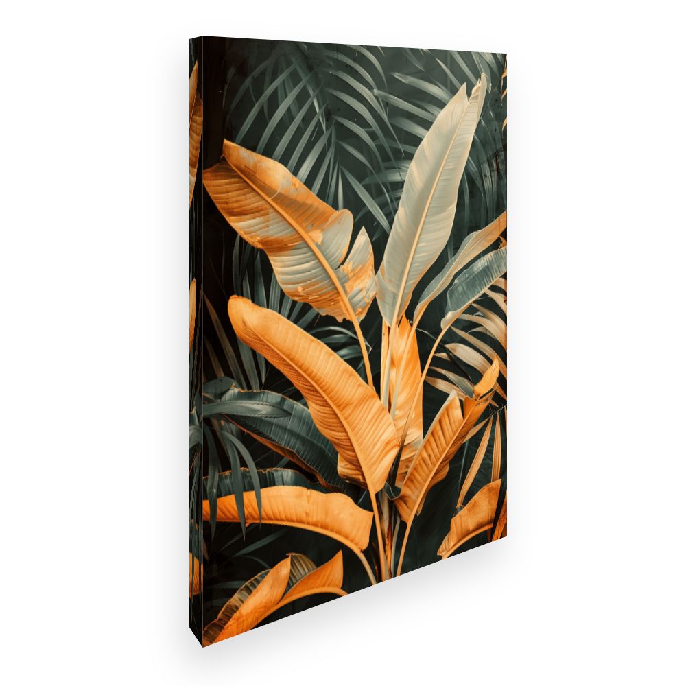 Toile Feuillage vibrant