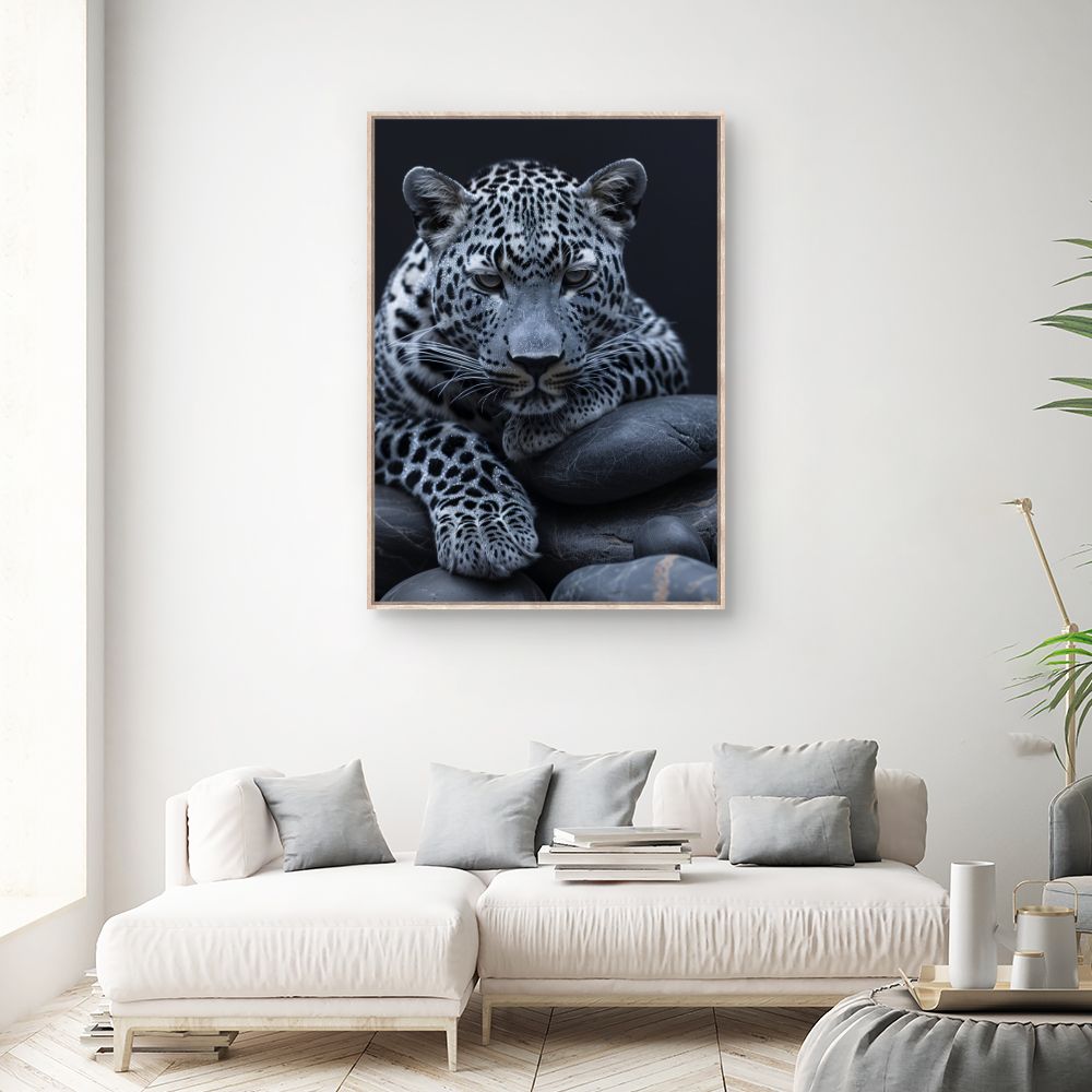 Tableau Léopard majestueux
