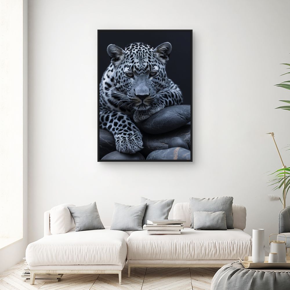 Tableau Léopard majestueux