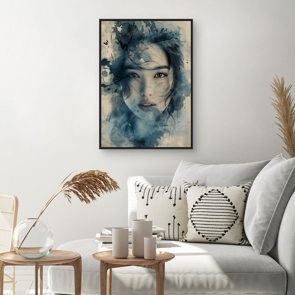 Tableau Visage éthéré