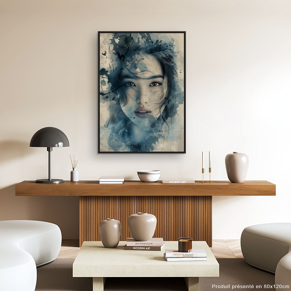 Tableau Visage éthéré