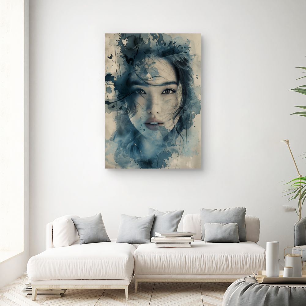 Tableau Visage éthéré