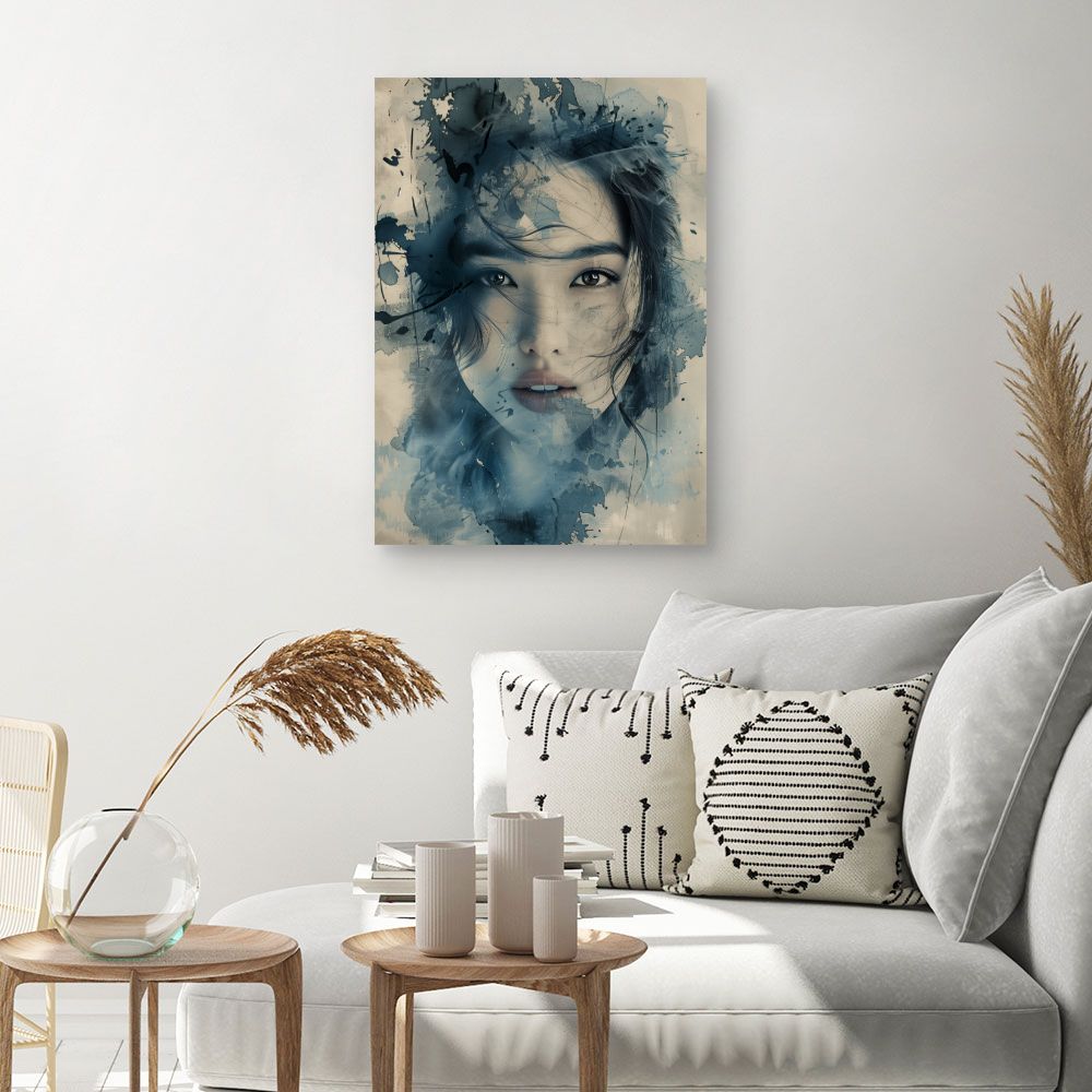 Tableau Visage éthéré