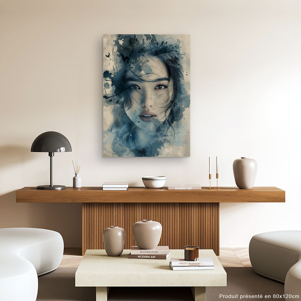 Tableau Visage éthéré