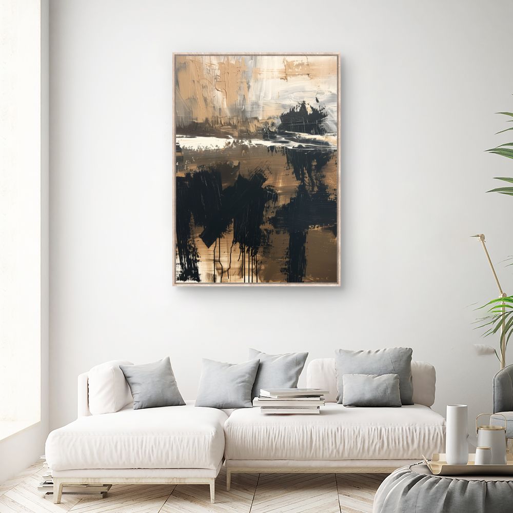 Tableau Paysage abstrait chic