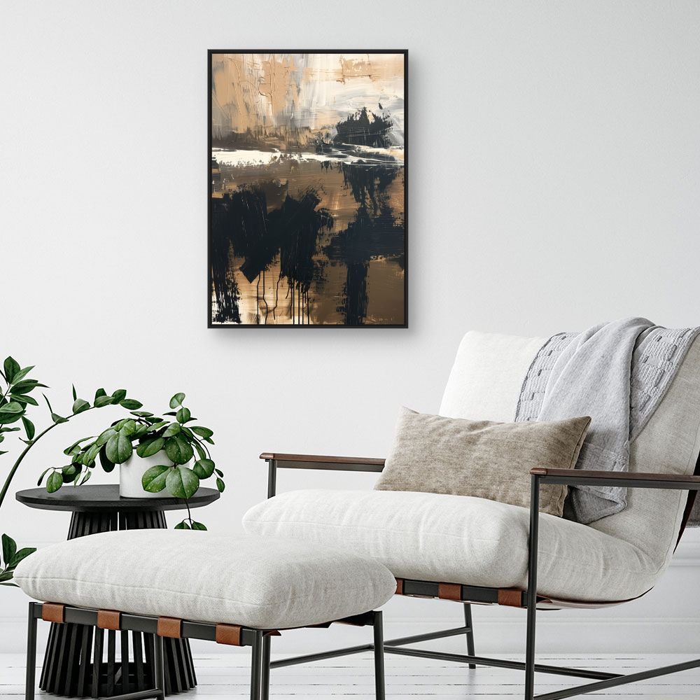 Tableau Paysage abstrait chic