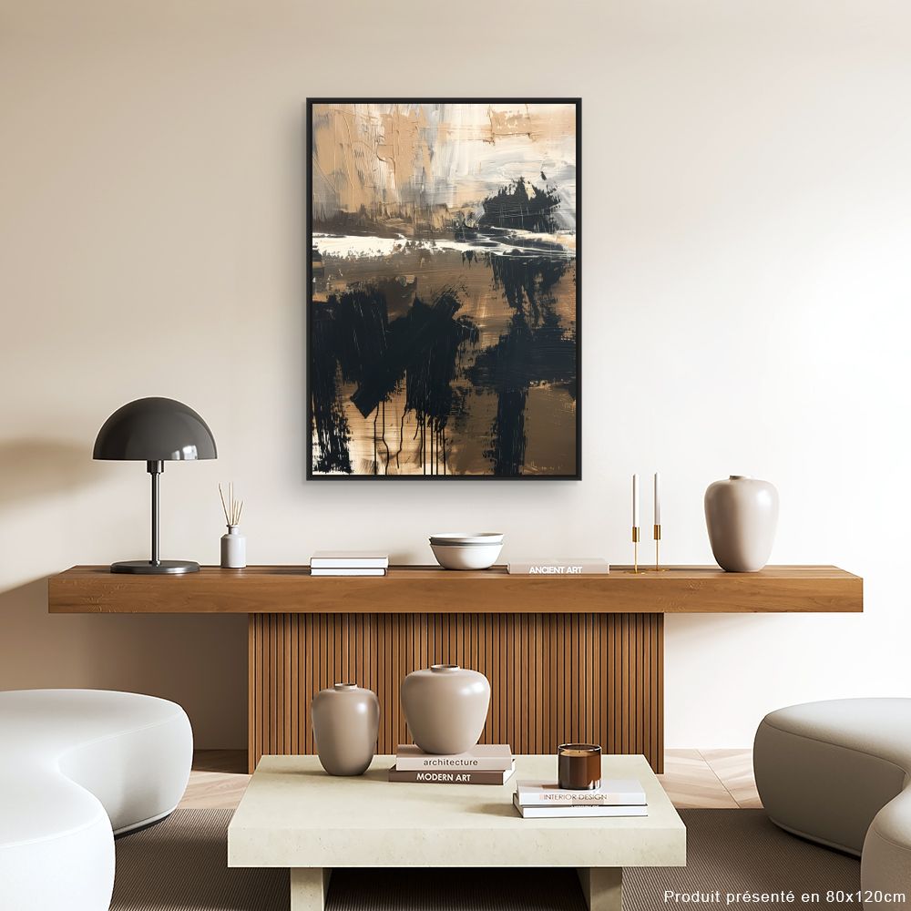 Tableau Paysage abstrait chic