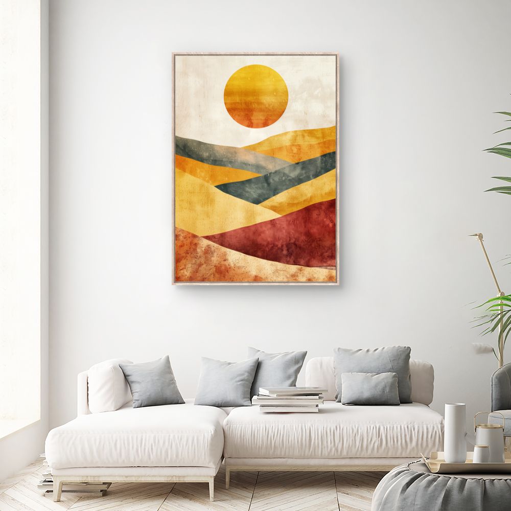 Tableau Paysage ensoleillé