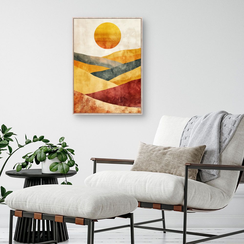 Tableau Paysage ensoleillé