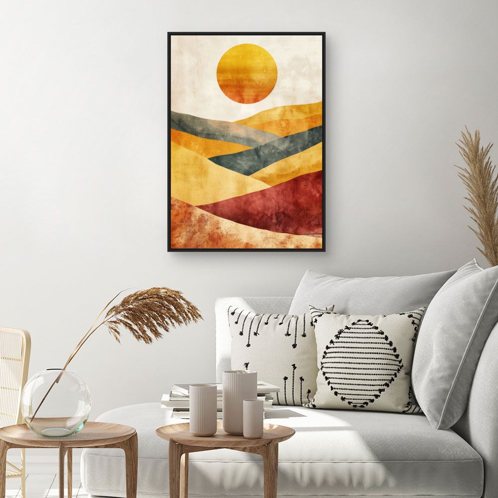 Tableau Paysage ensoleillé