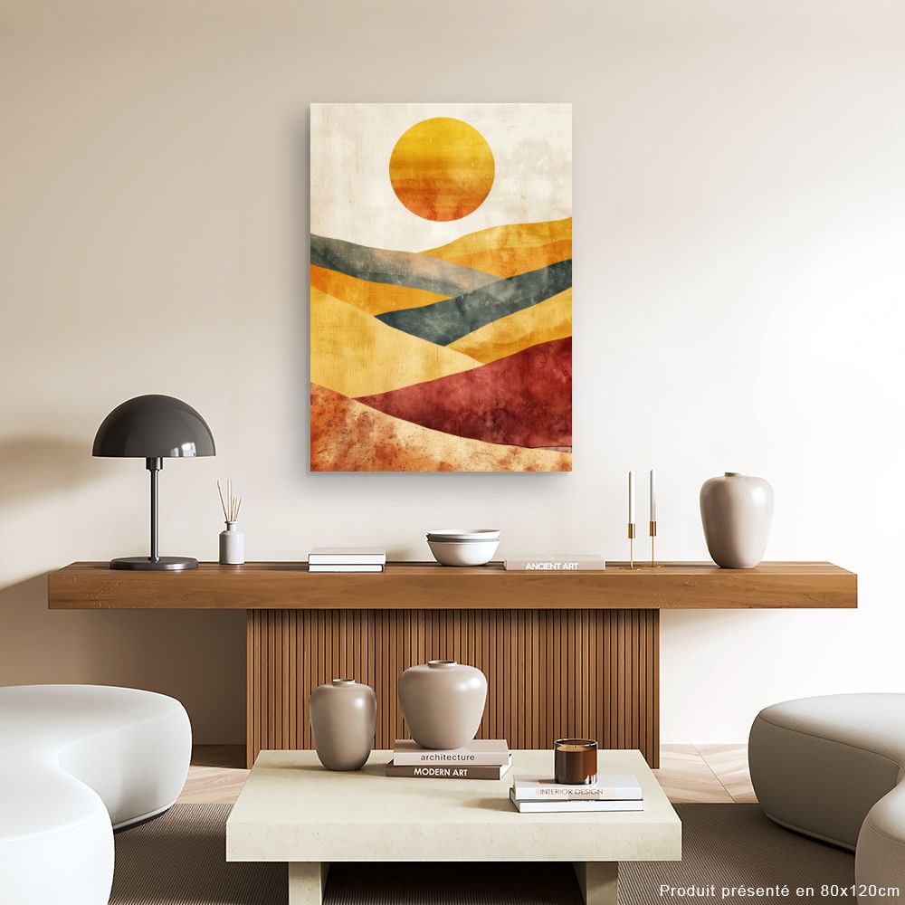 Tableau Paysage ensoleillé