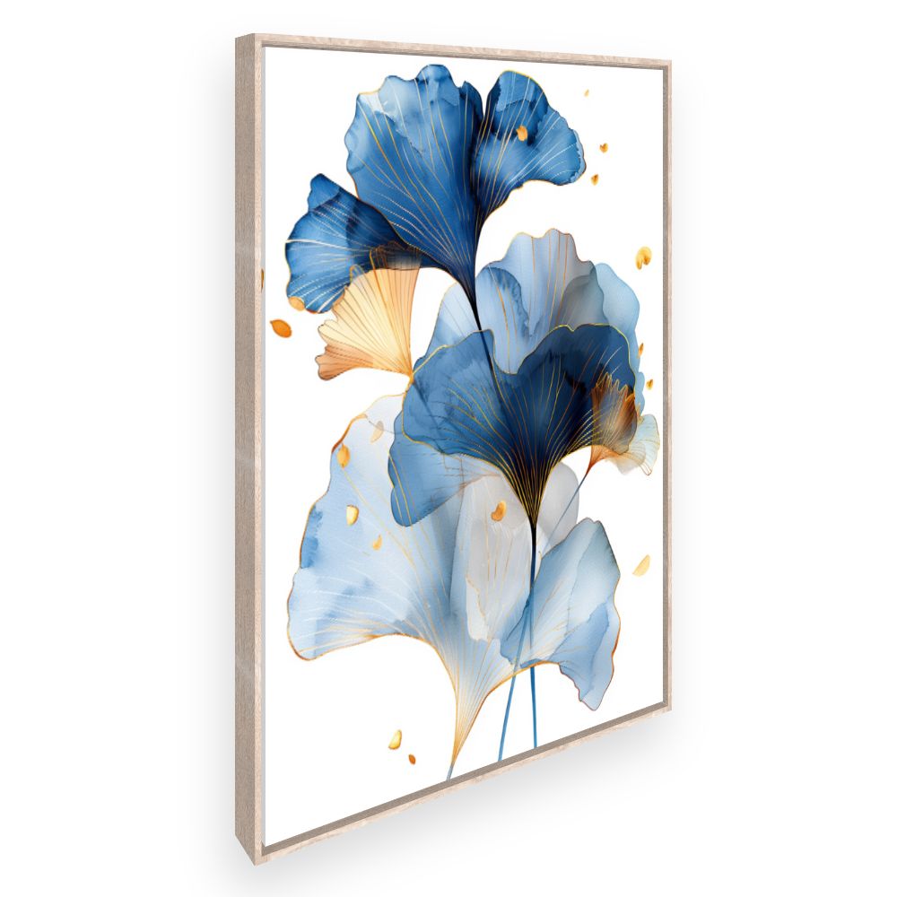 Toile Feuilles élégantes
