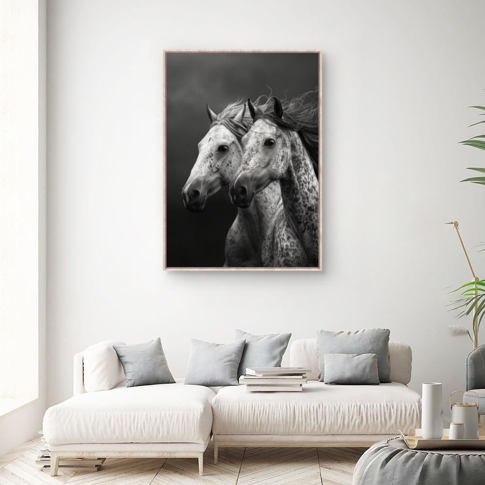 Tableau Chevaux majestueux