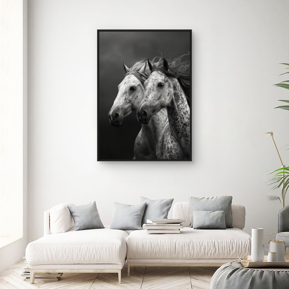 Tableau Chevaux majestueux