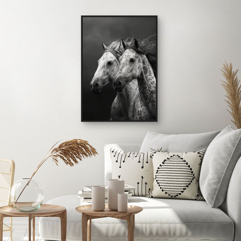 Tableau Chevaux majestueux