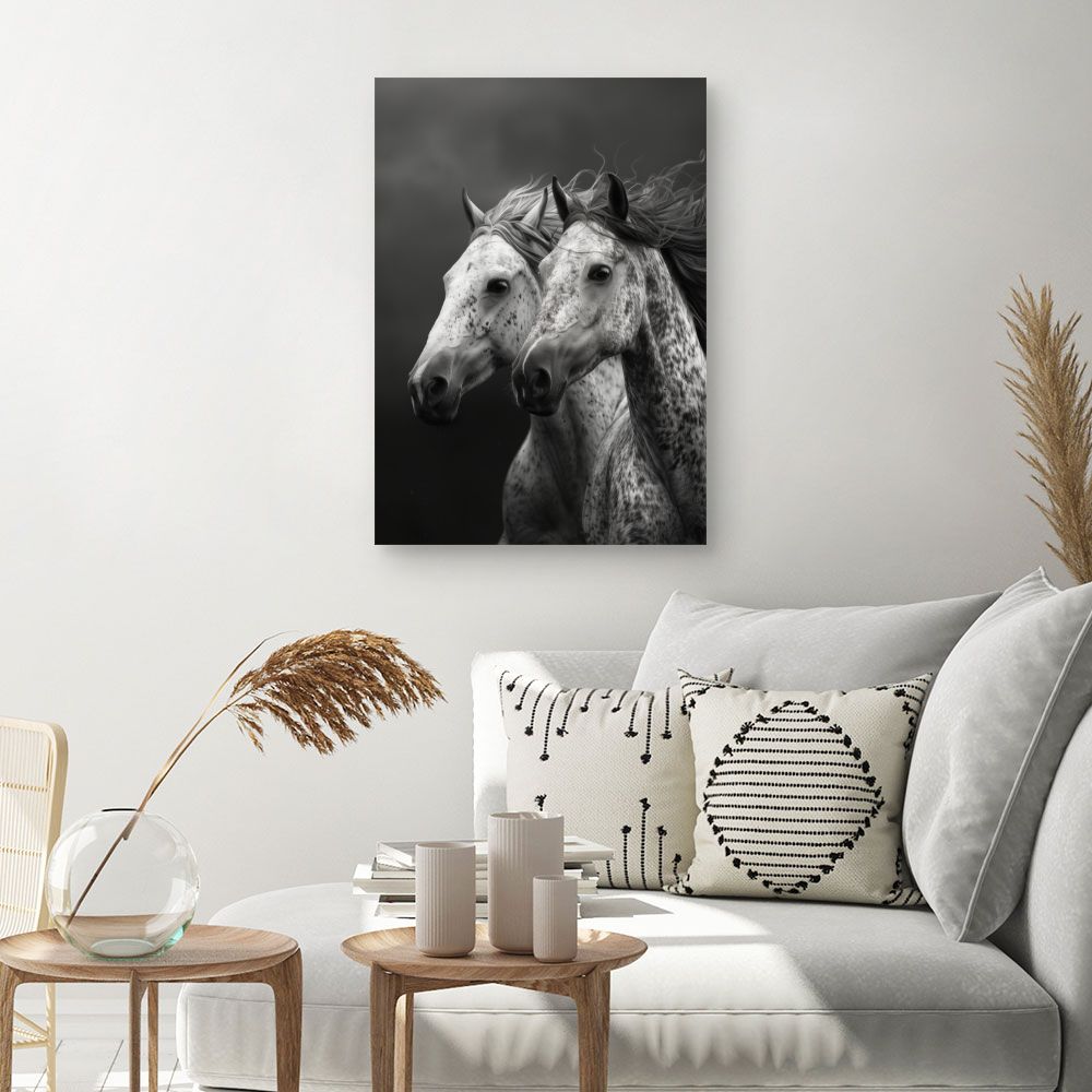 Tableau Chevaux majestueux