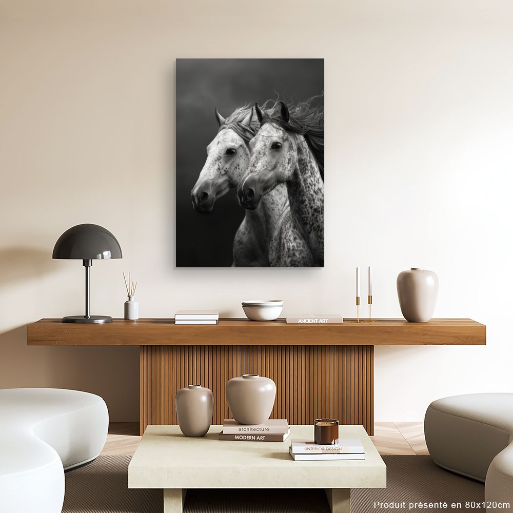 Tableau Chevaux majestueux