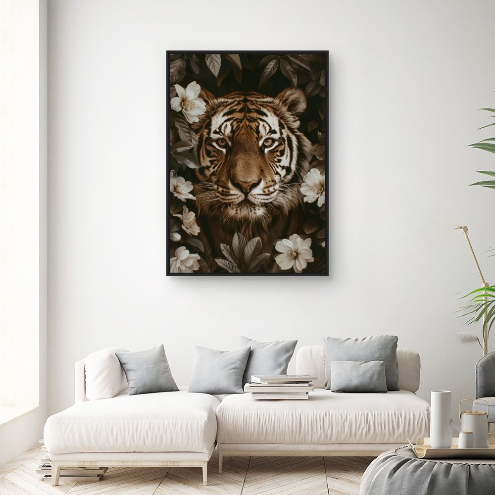 Tableau Tigre majestueux