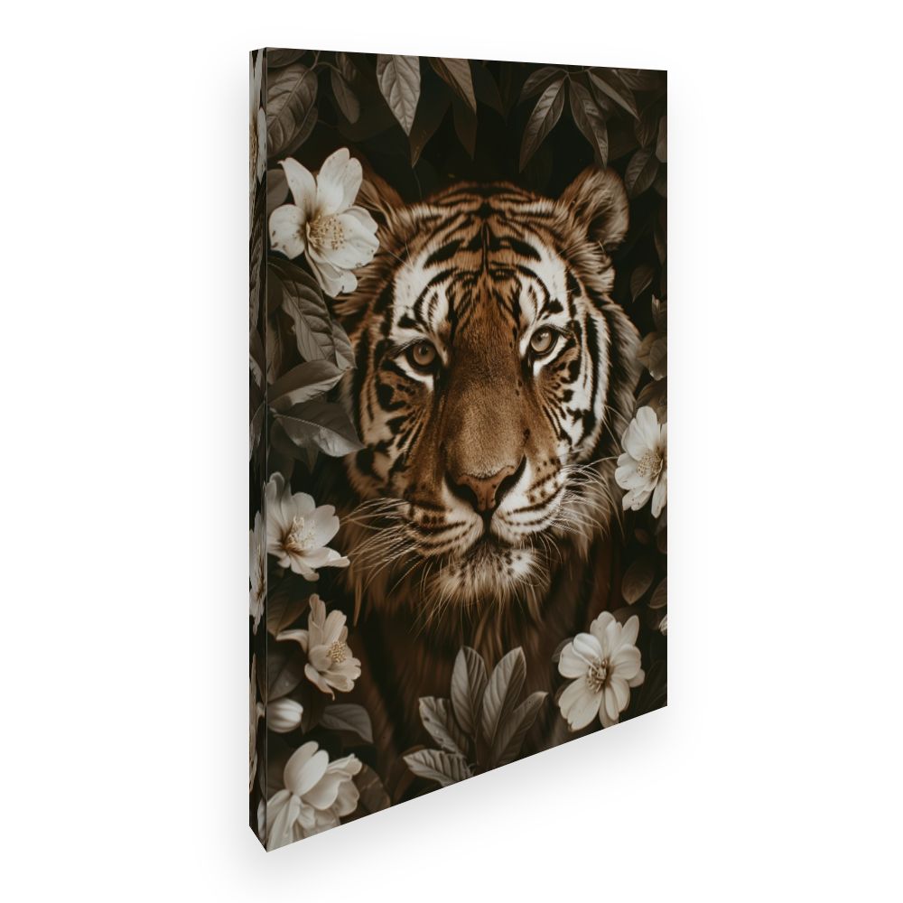 Toile Tigre majestueux
