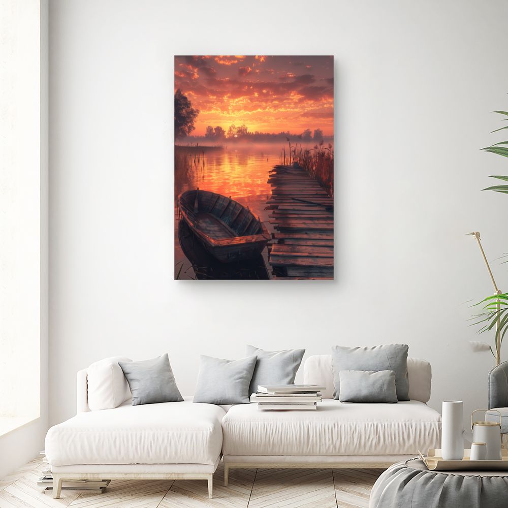 Tableau Coucher de soleil