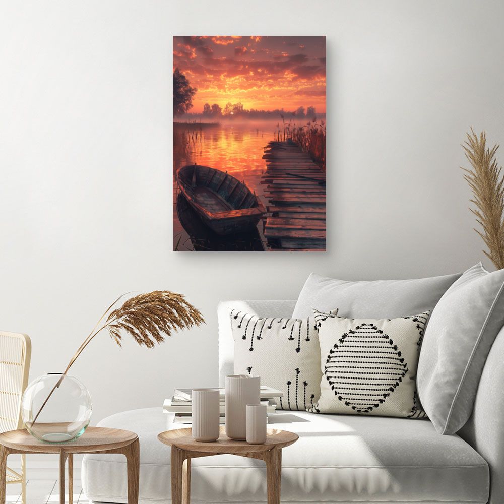 Tableau Coucher de soleil