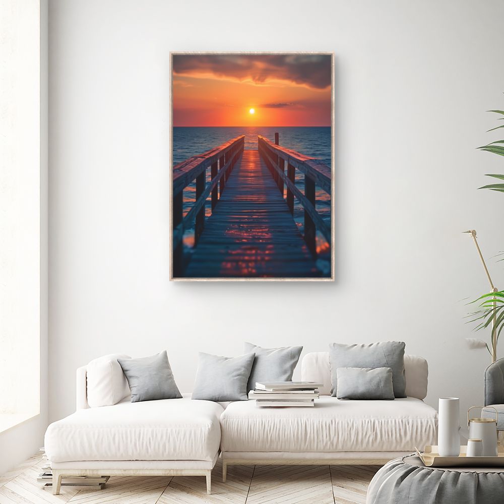 Tableau Coucher de soleil