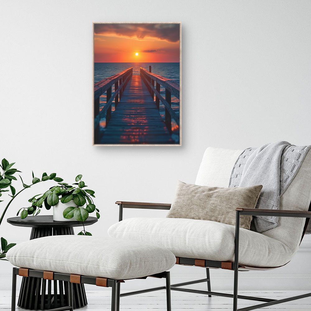 Tableau Coucher de soleil