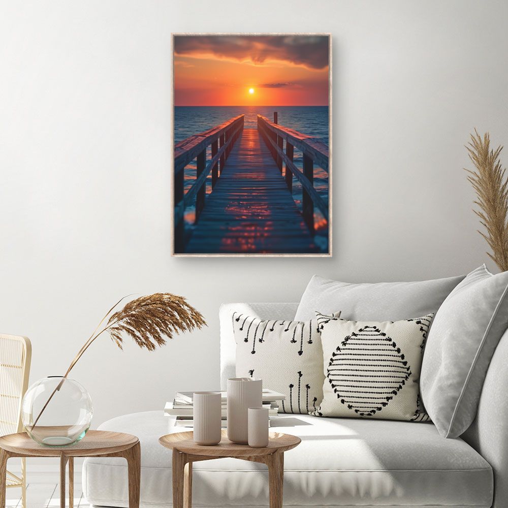 Tableau Coucher de soleil