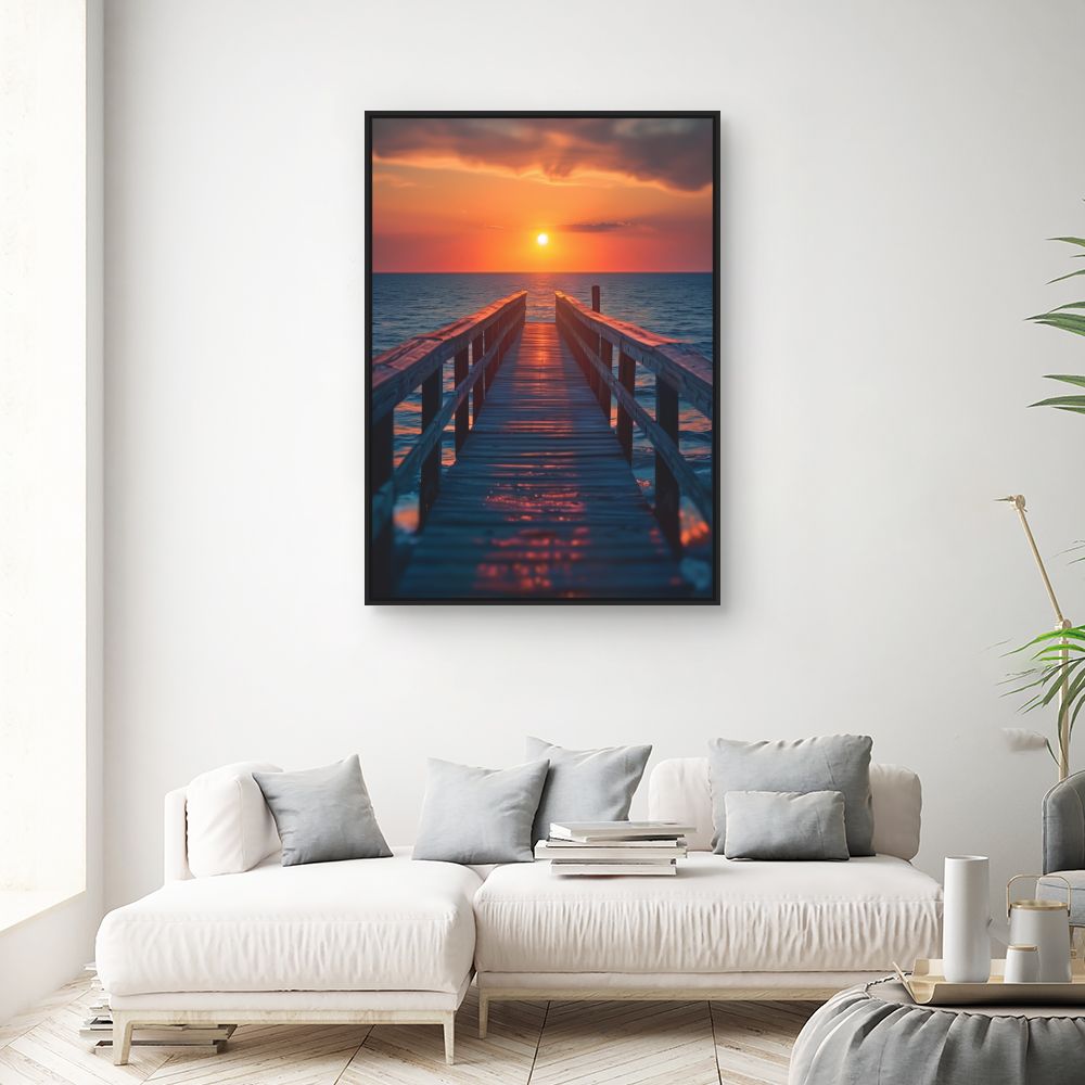 Tableau Coucher de soleil