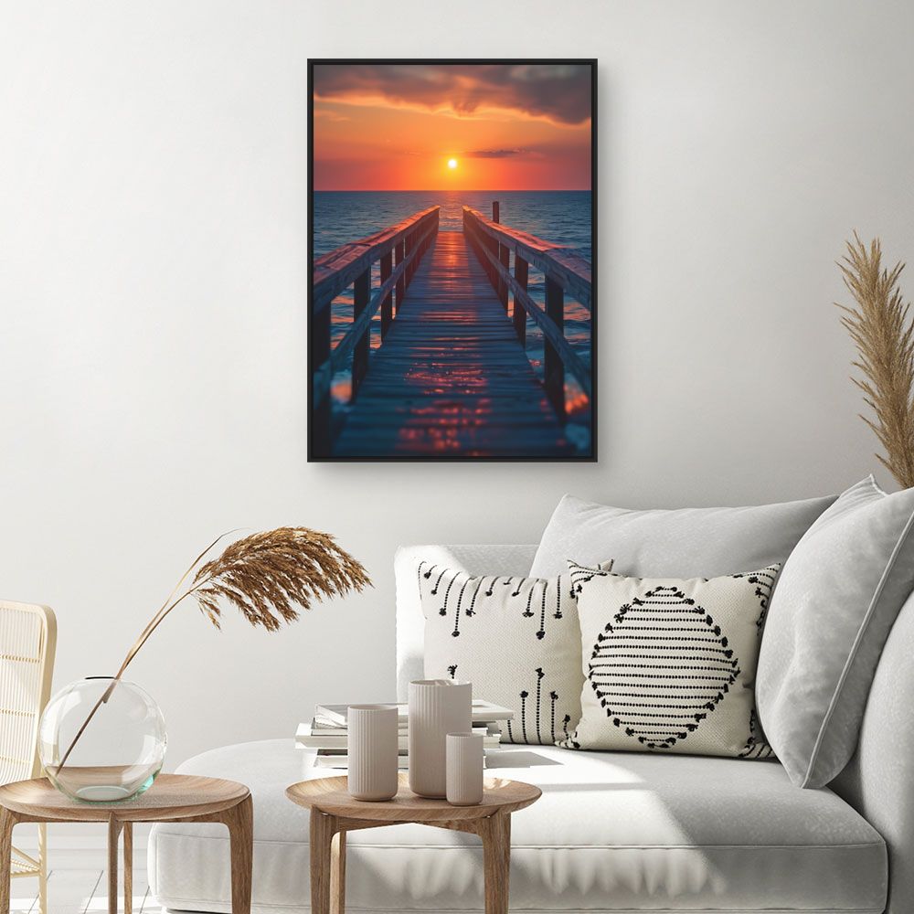 Tableau Coucher de soleil