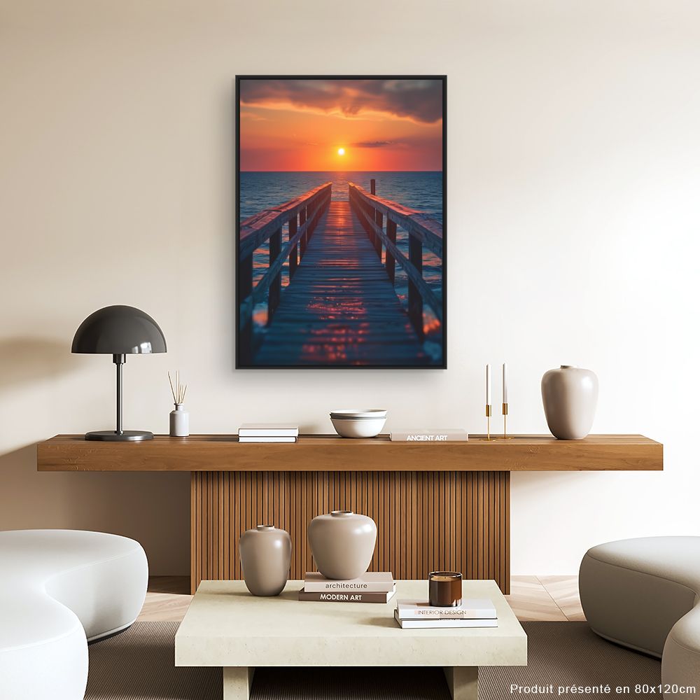 Tableau Coucher de soleil