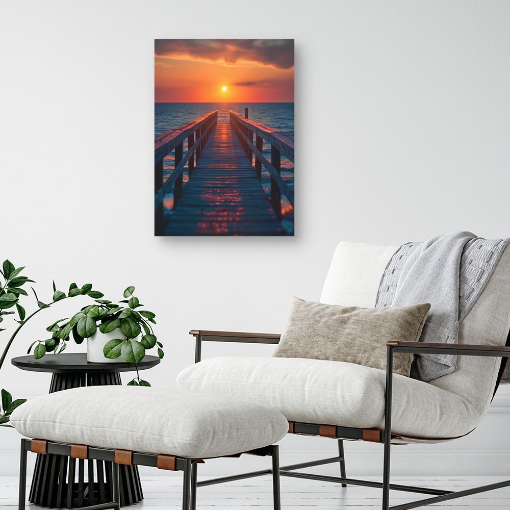Tableau Coucher de soleil