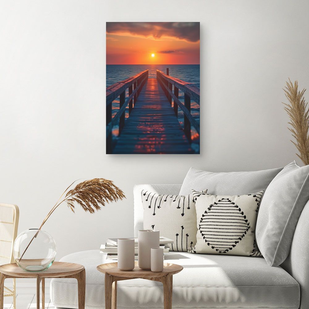 Tableau Coucher de soleil