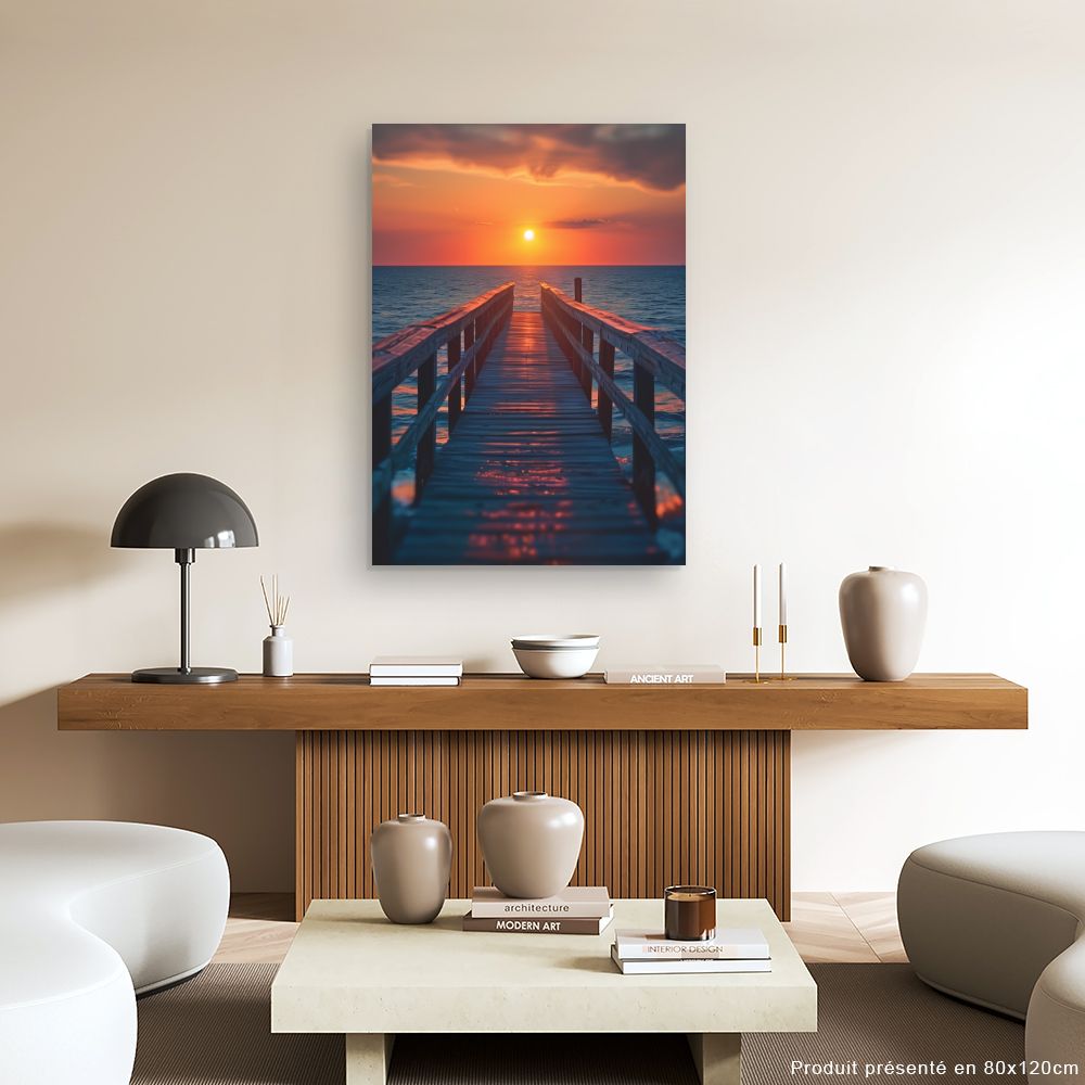 Tableau Coucher de soleil