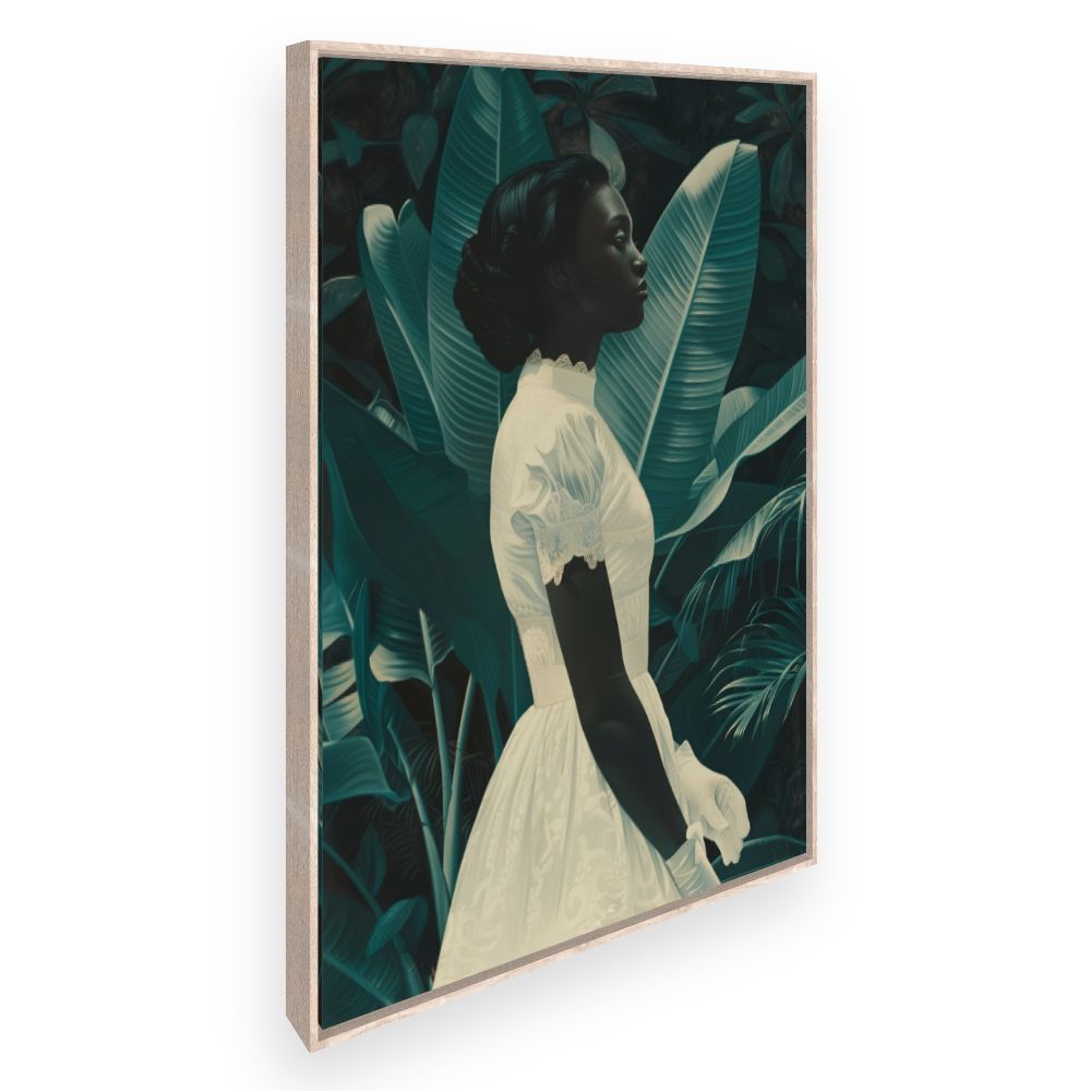 Toile Élégance tropicale