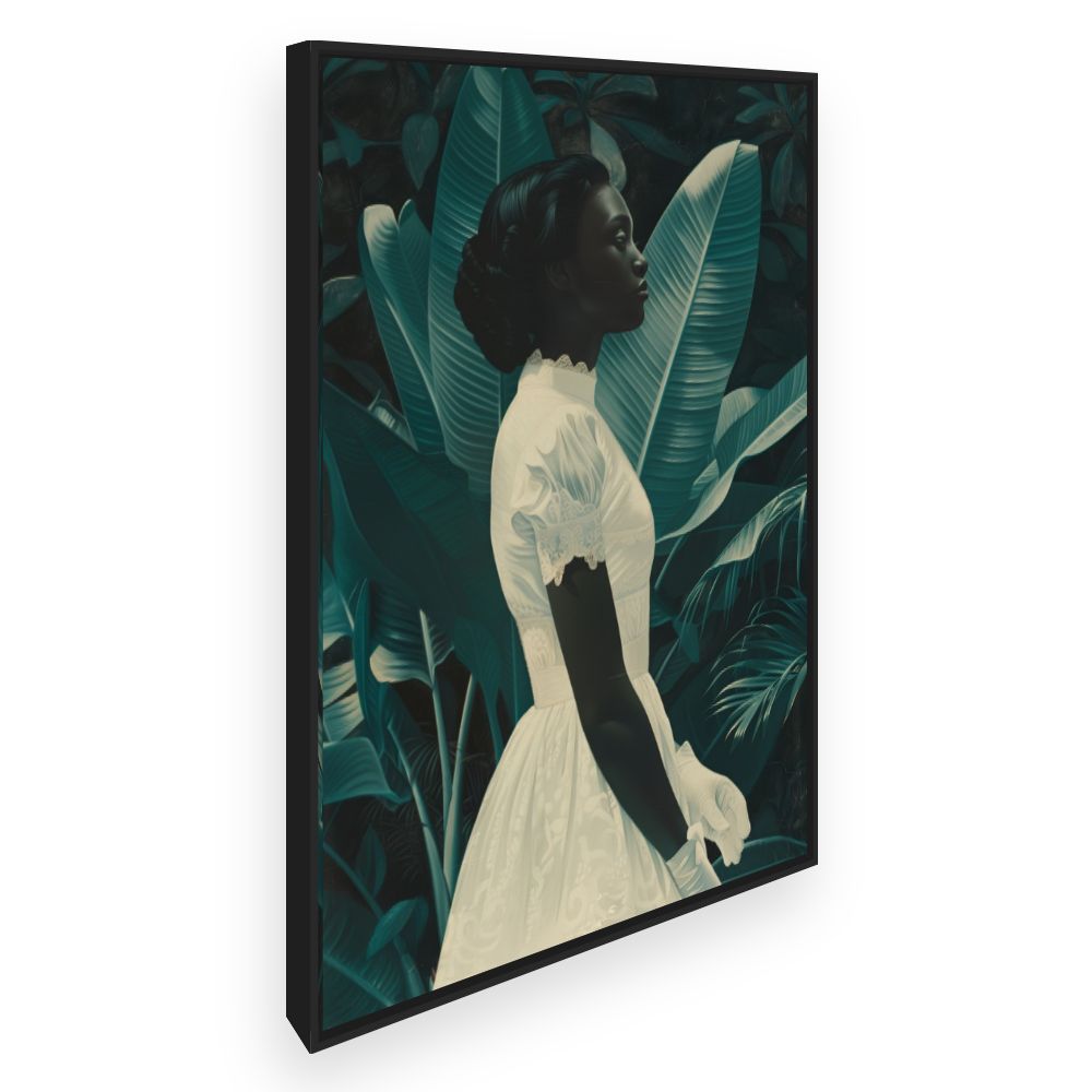 Toile Élégance tropicale