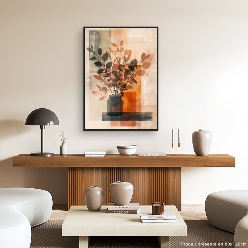 Tableau Feuillage artistique chic